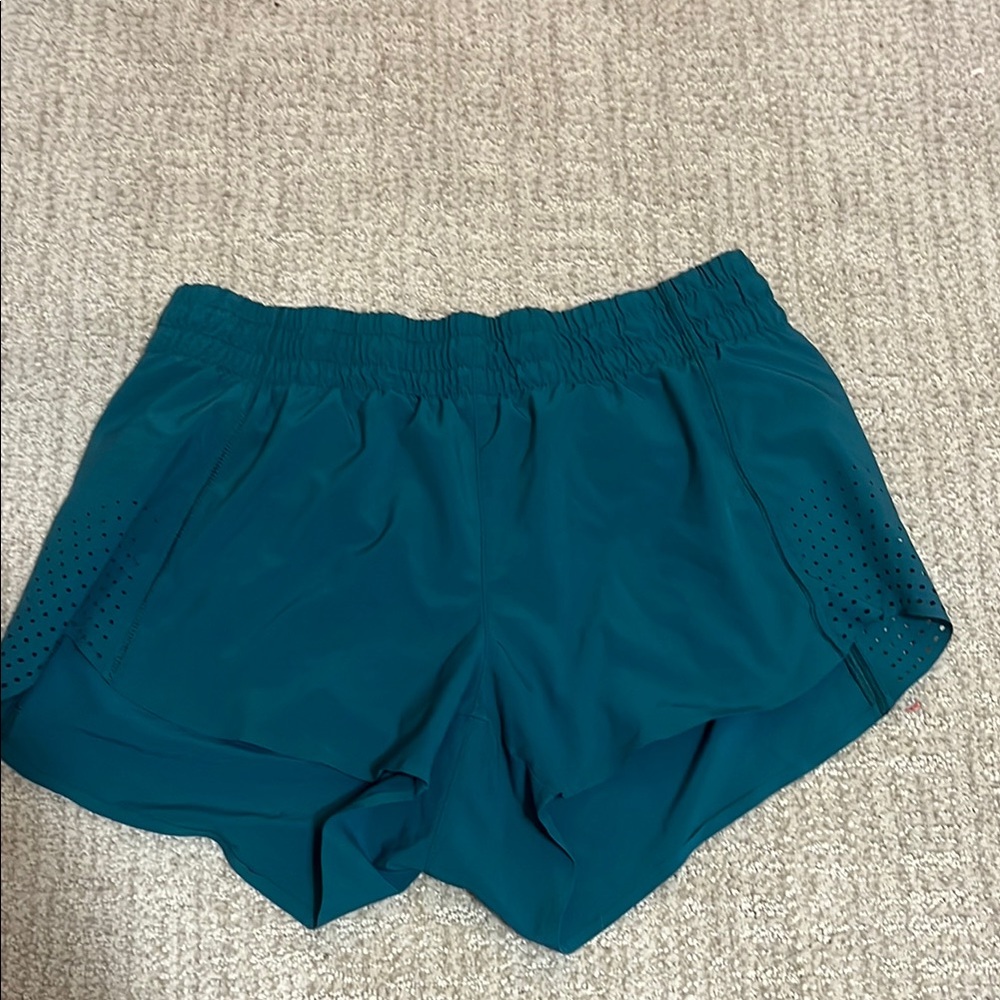 Athleta Teal 3in Hustle Short